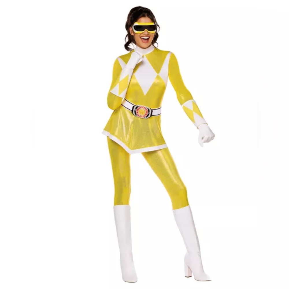 Adult Yellow Ranger Costume